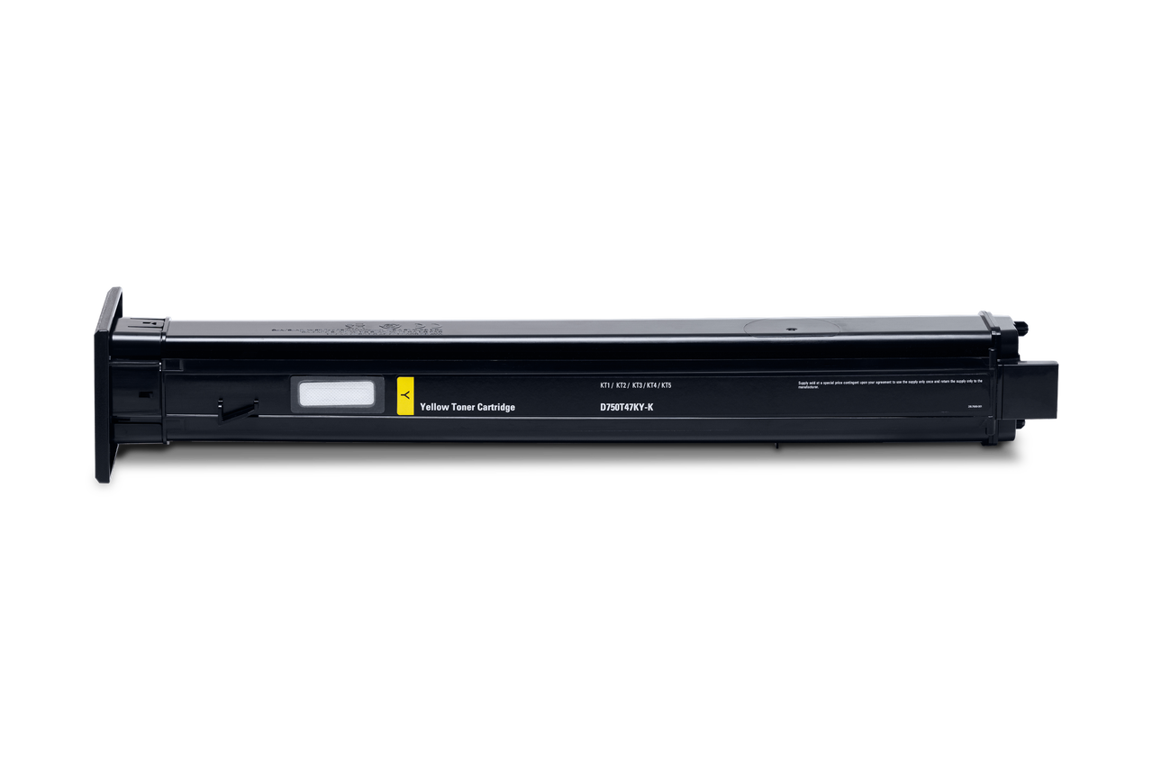 Тонер-картридж желтый D750T47KY-K